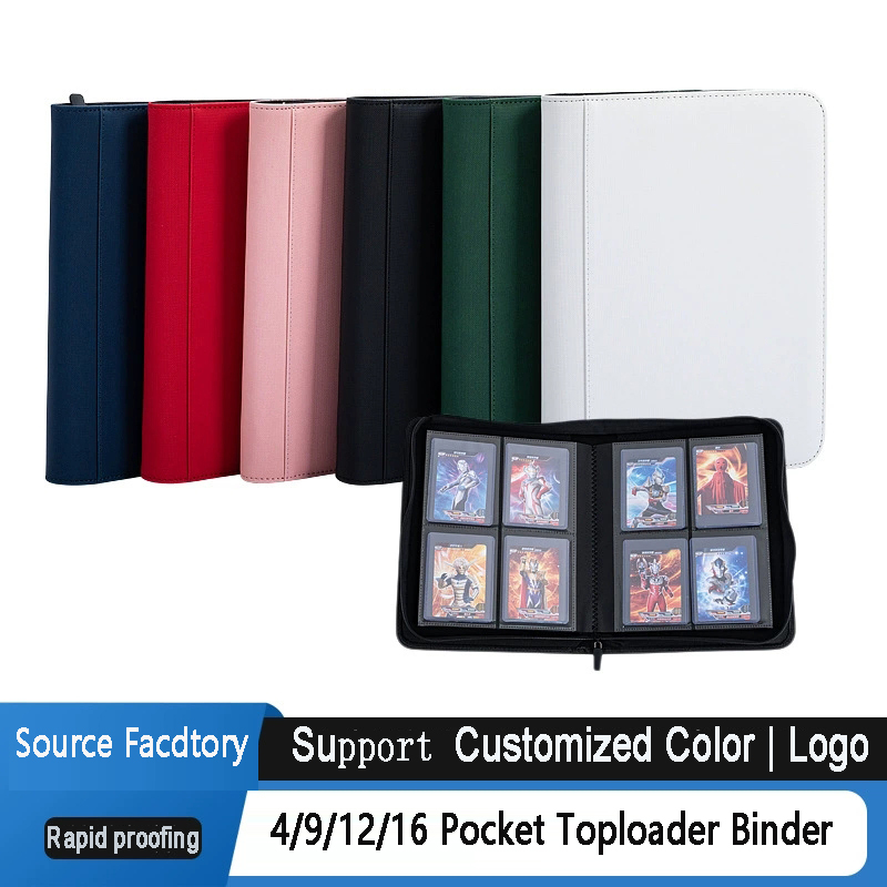 4-Pocket Toploader Binder Premium Collector